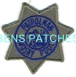 CALIFORNIA,LINDSAY POLILCE BADGE PATCH 1_wm